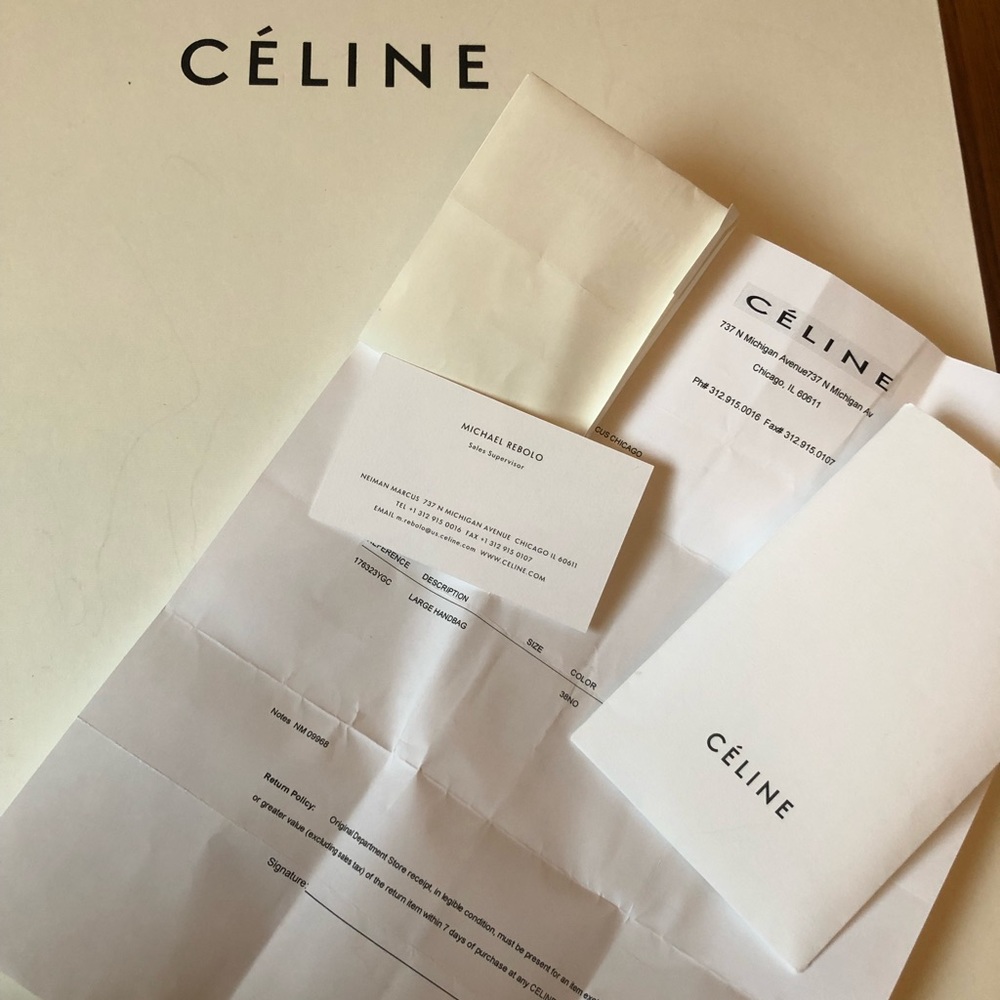 Celine Crocodile embossed Handbag - Picture 5 of 6